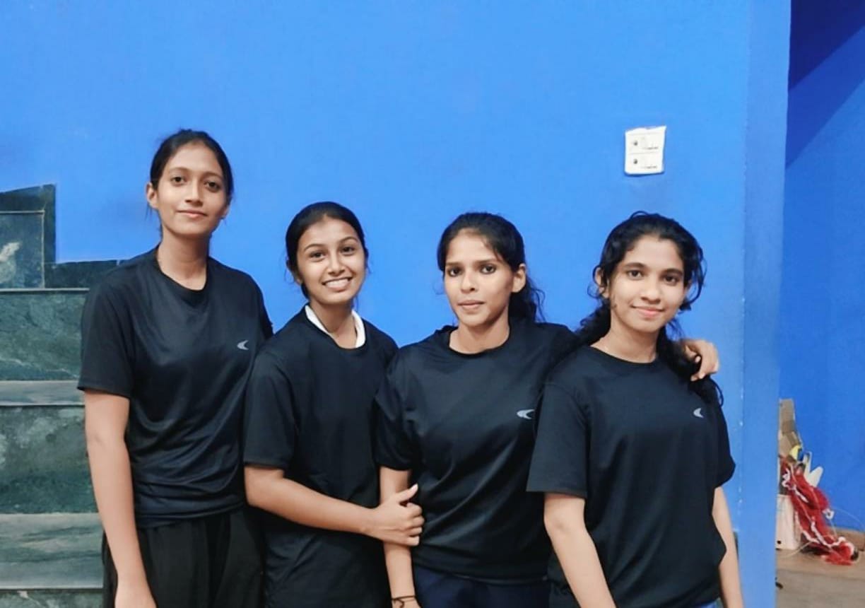 Payyanur college Women Badminton Team