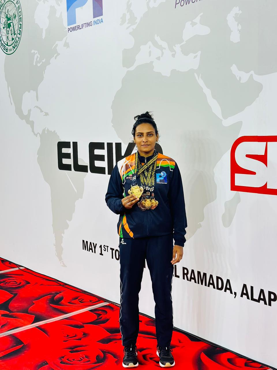 Nandana K. V Won Gold Medal