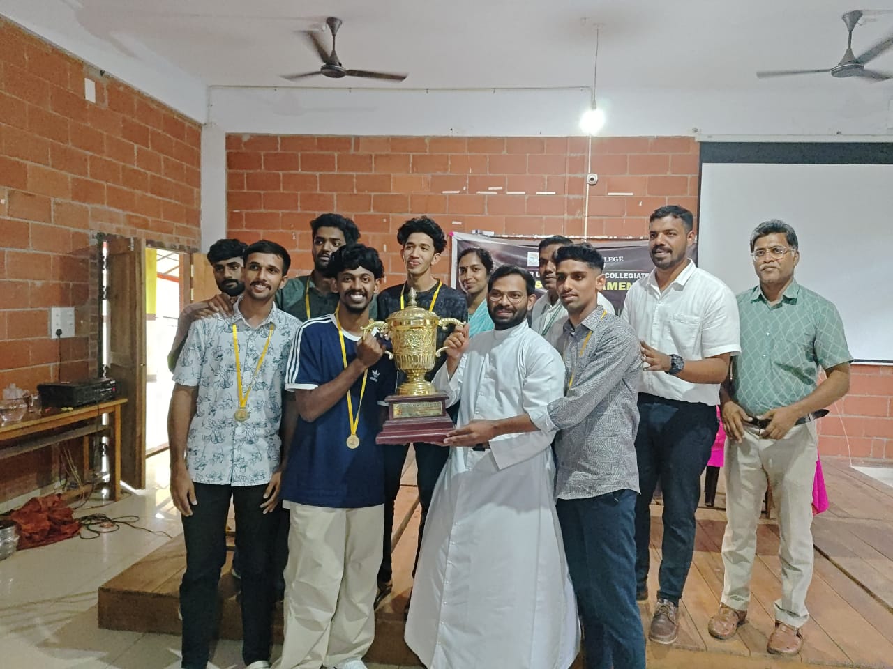 Kannur University inter collegiate Chess Men Champions