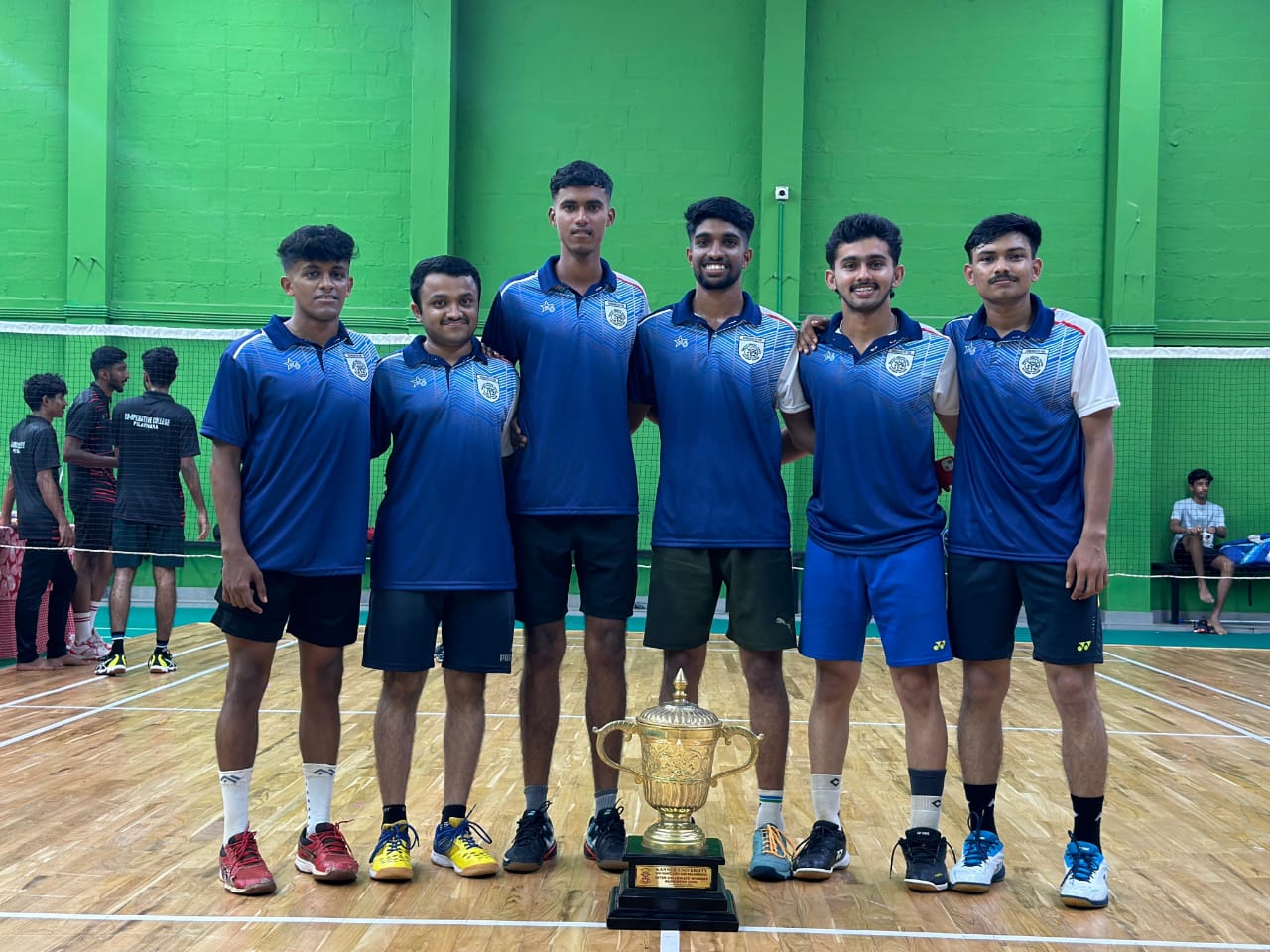 Kannur University Inter collegiate Badminton Men Champions